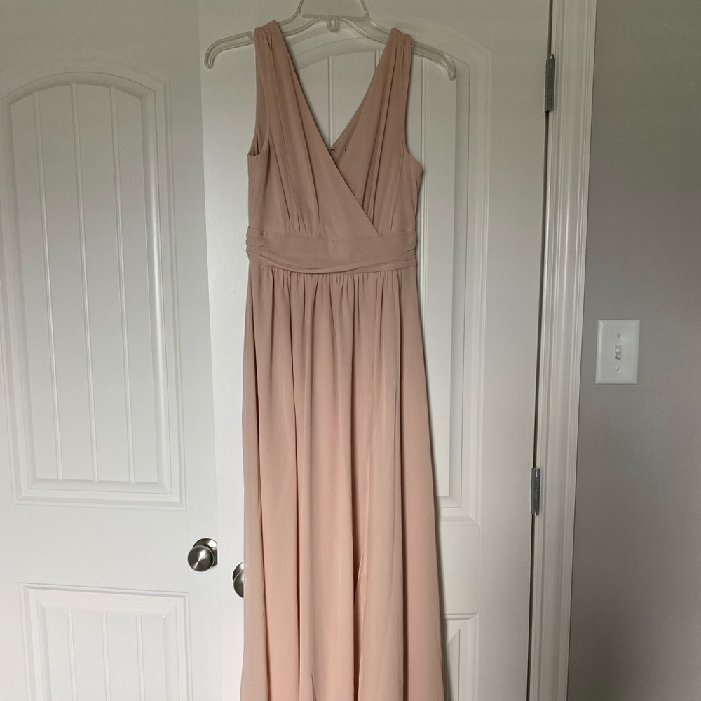 Lulus blush pink maxi dress